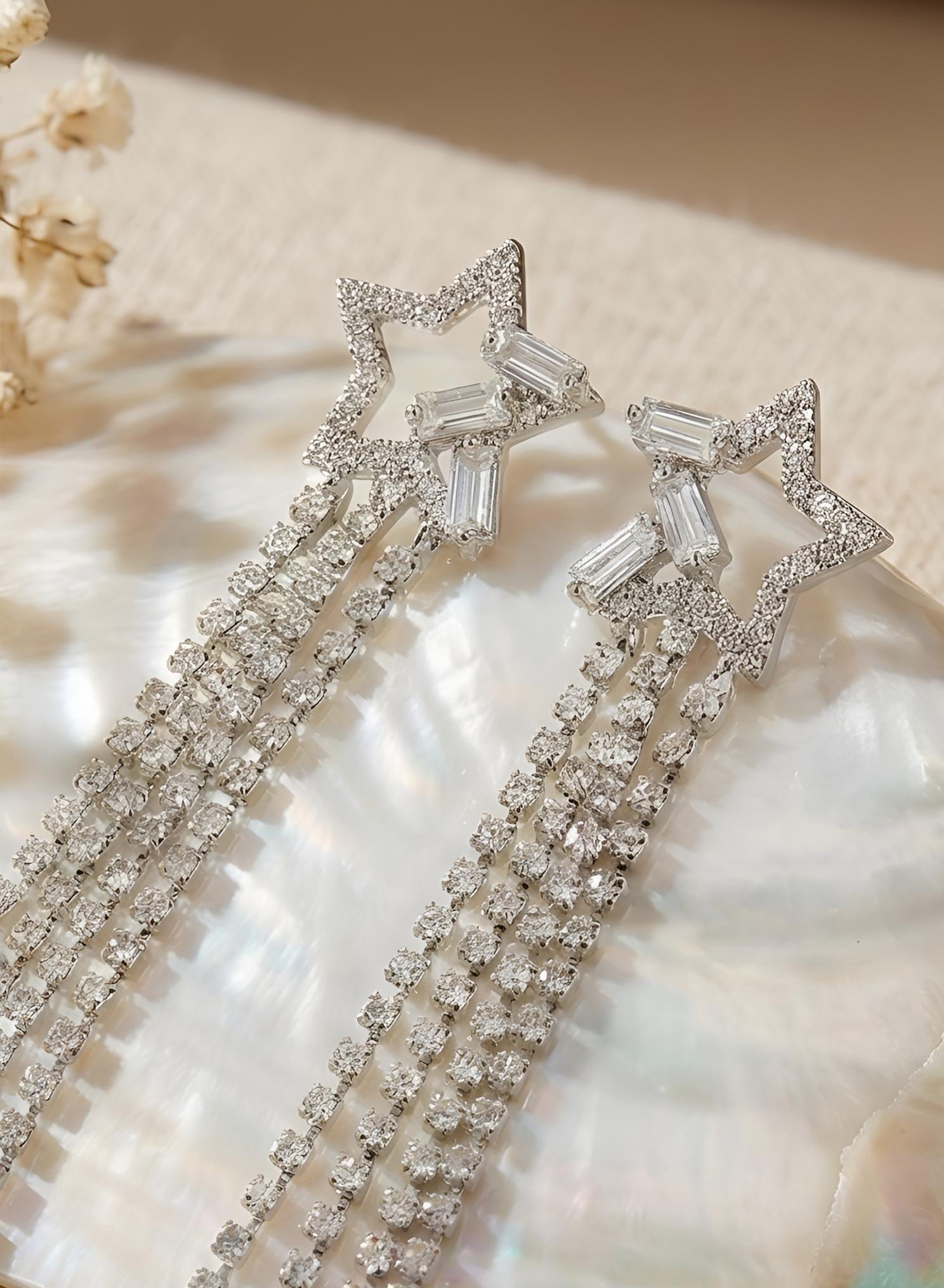 Starlight Cascade Earrings
