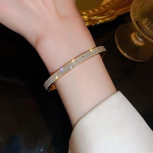 Golden Ice Bangle
