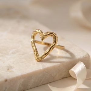 Golden Heart Embrace