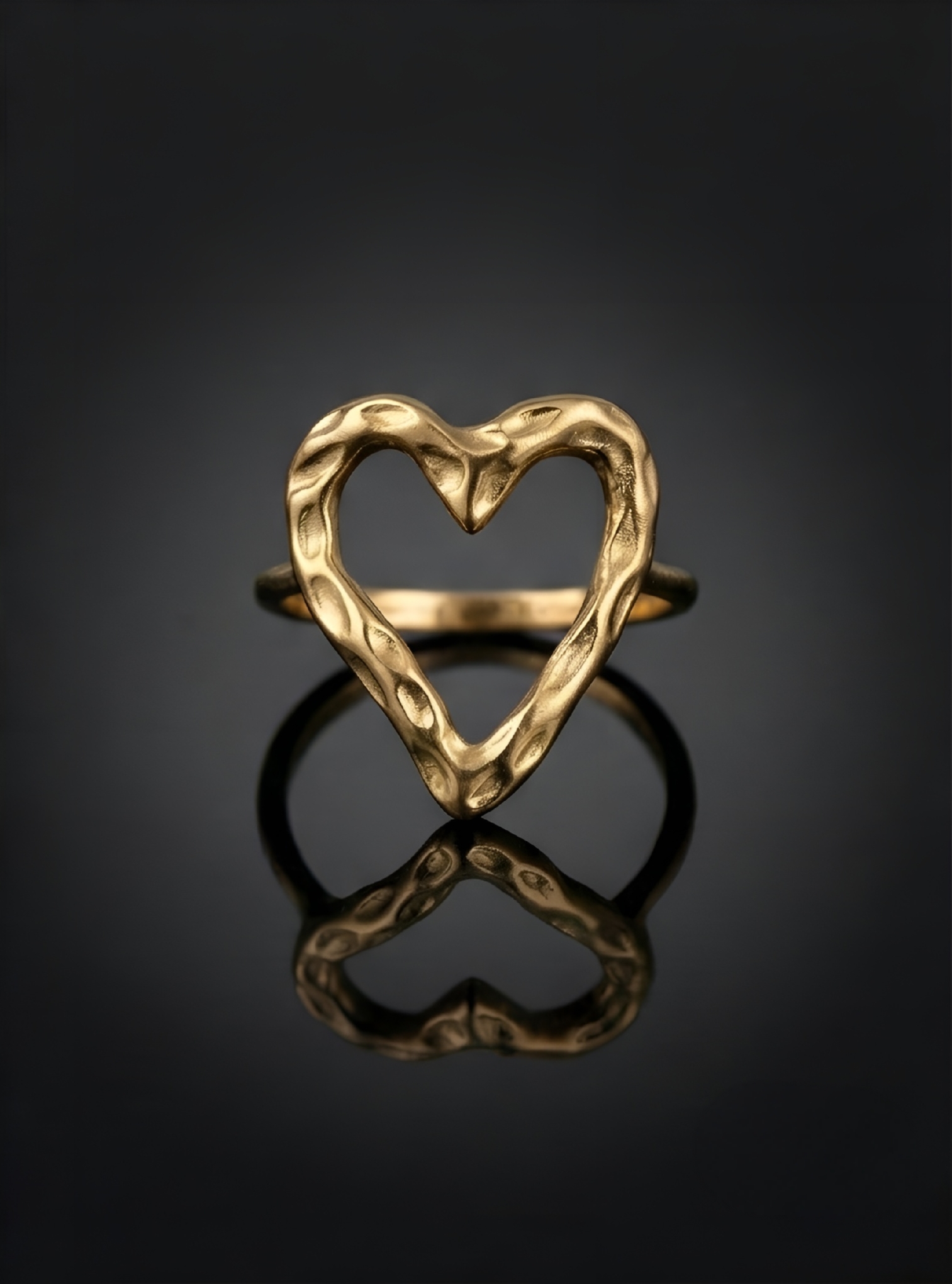 Golden Heart Embrace