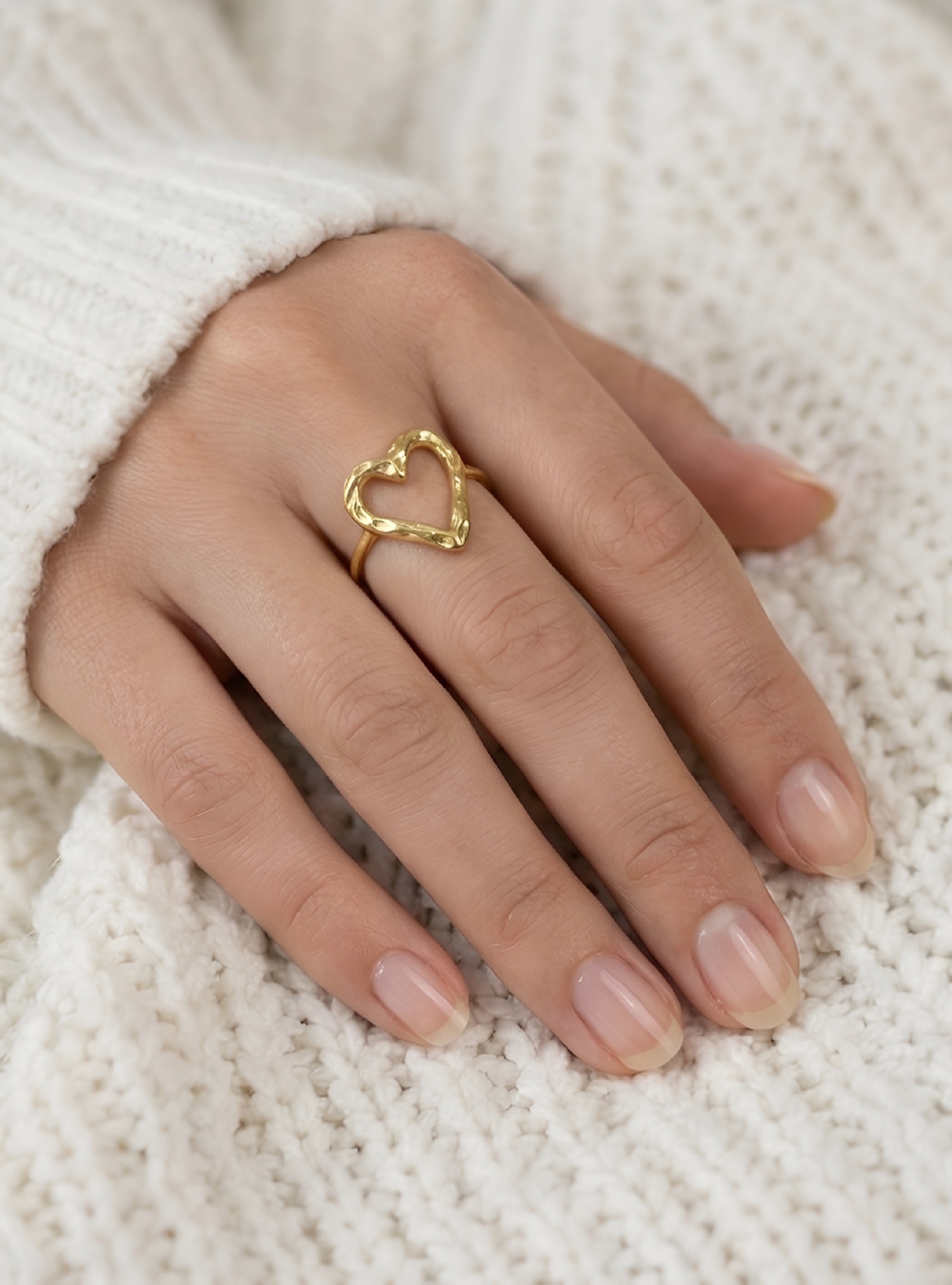 Golden Heart Embrace